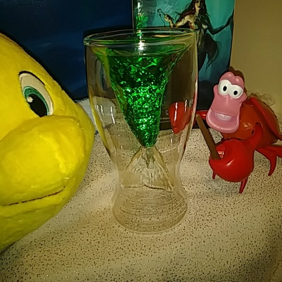 Mermaid Tail Juice Glass - Picture 2 of 2
